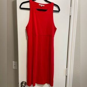 Athleta La Palma Dress Coral Size Large